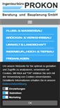 Mobile Screenshot of ib-prokon.de